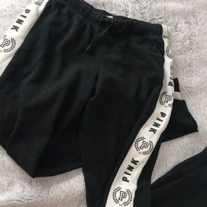 Pink victoria secret sweatpants